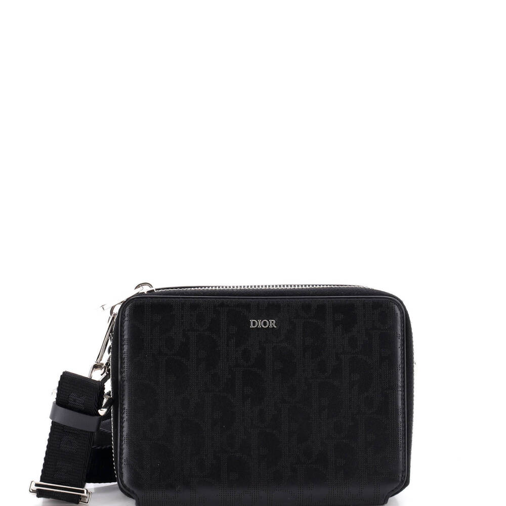 Christian Dior Double Zip Crossbody Pouch